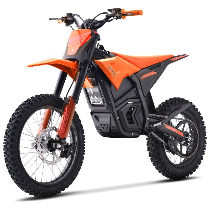 Dirt Bike elettrica - CRZ IRON - 6000W 72V - 14"/17" - Arancione