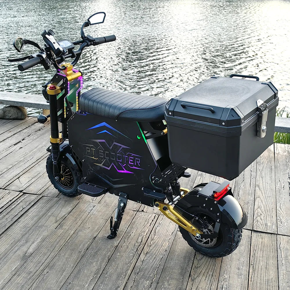 Ultimo modello di scooter elettrico L8 72V 12000W, scooter PT, motocicletta