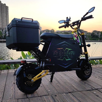 Ultimo modello di scooter elettrico L8 72V 12000W, scooter PT, motocicletta