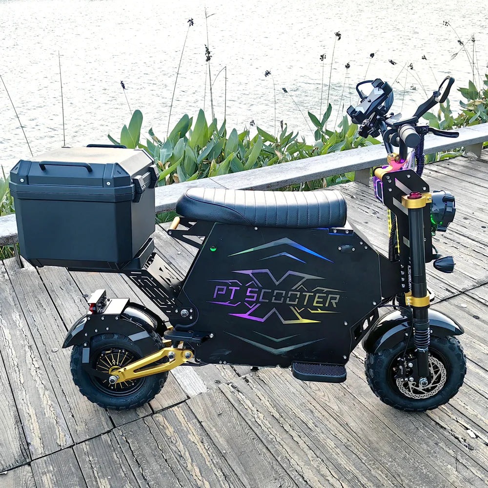 Ultimo modello di scooter elettrico L8 72V 12000W, scooter PT, motocicletta