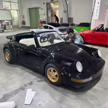 Go-Kart Elettrico Porsche da Drift a 2 Posti per Adulti