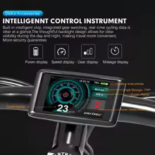 Kit di conversione MTX per bici elettrica con motore mozzo posteriore brushless da 72V 2000W per bici elettriche da 29 pollici 700C